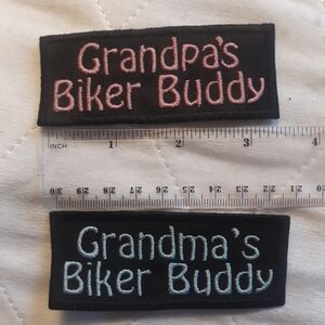 2 Embroidered Patches